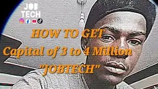 PLAN B | HOW TO GET CAPITAL OF 3 TO 4 MILLION | JOBTECH