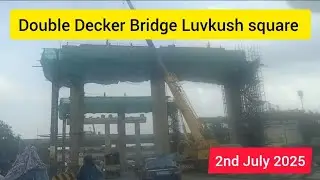 Double Decker Bridge Luvkush square Indore | Jam Near Aurobindo hospital due to Construction