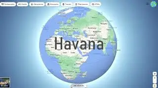 Where on the map is the capital of Cuba - Havana