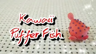 Kawaii Puffer Fish | Tiktok Tutorial | Polymer Clay
