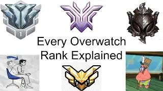 EVERY Rank in Overwatch Explained
