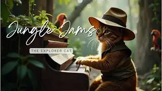 Jungle Jams: The Explorer Cat Who Found the Lost Piano