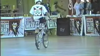 BMX FREESTYLE OHIO AFA CONTEST 1988