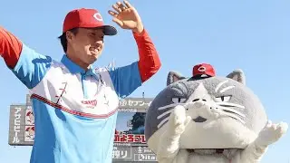 かなしきデブ猫ちゃんのマル、カープファン感謝デーでCCダンス披露