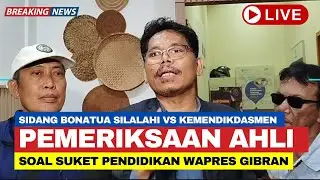 Live 🔴 Sidang Pemeriksaan Ahli Sidang Sengeketa Informasi Soal Ijazah Wapres Gibran