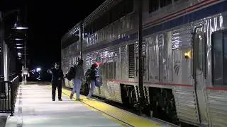 A Calif. Zephyr in Ft. Morgan on 16JAN2026