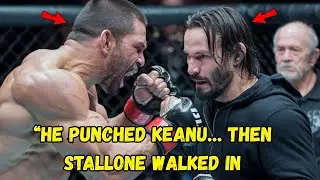 An MMA Fighter Punched Keanu Reeves At The Gym &mdash; Then Keanu Reeves Stood Up And Shocked Everyone