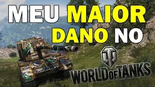 Minha MELHOR partida at&eacute; HOJE no World of Tanks - FV 4005 Gameplay