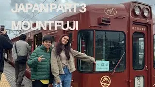 Japan Vlog| Part 3|Mount Fuji| Oishi park|Chureito Pagoda| Shinkansen