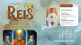 FESTA DE SANTOS REIS | TERCEIRO DIA | PADRE EVANDRO | CAPELA S&Atilde;O PEDRO - IGUAPE CE