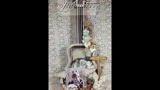 Altered Shabby Chic Shadow Box GDT Project for SaCrafters
