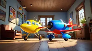 Six Toy Planes Add and Fly + More Nursery Rhymes & Kids Songs