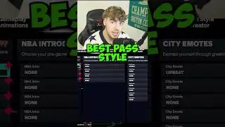 Best Pass Style on NBA 2k26 85+ #nba2k26