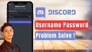 Discord Login Problem with Username and Password !