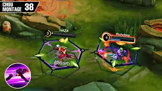 CHOU MONTAGE FREESTYLE 38 Outplay / Highlights / immune / Damage / Mobile Legends