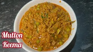 రైస్ & రోటీకి బెస్ట్ కాంబో 🔥 స్పైసీ మటన్ కీమా | Quick and Easy Mutton Keema in Pressure Cooker