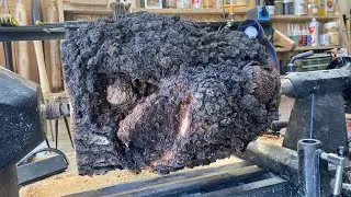 Wood turning - Big Cherry Burl (40lbs)