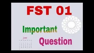 IGNOU FST-01 l IMPORTANT TOPICS AND EXAM TIPS l ALL IMPORTANT QUESTIONS l  #THRIVEOFEDUCATION