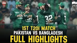 Pakistan vs Bangladesh Full Highlights || 1st T20 Match 2025 || NS SPORTS
