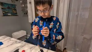 Phoenix's finished cellphone holder Printed on Toybox 3d Printer