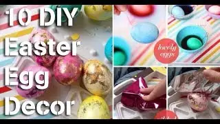 10 DIY Easter Egg Decor