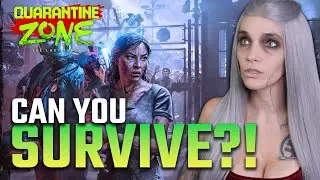 This NEW game is SICK! Day 1 - Surviving Quarantine Zone