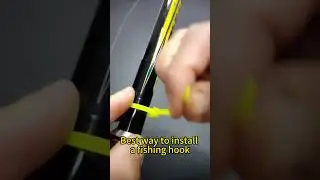 🔥 Best Way to Install a Fishing Hook: Get it Right Every Time! 🔥 #ToplineFishingTackle #FishingGear