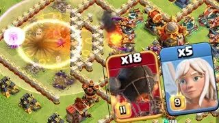Warden Charge FIREBALL Strategy - Clash of Clans