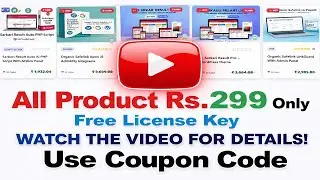 LIMITED TIME OFFER! 🔥 All Premium PHP Scripts @ ₹299 Only 😱 | Free License Key | Limited Offer 2026