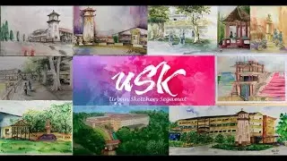 Urban Sketchers Segamat - Sketch for SMJK Seg Hwa