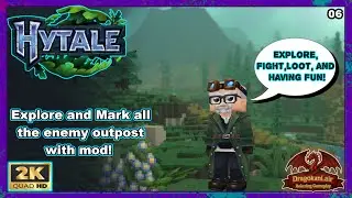 My journey on Hytale! Episode 6: More explore and Marking with mod ! No commentary.