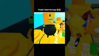 OMG i hatched a HUGE PET !!! #psx #roblox #petsimx #petsimulator