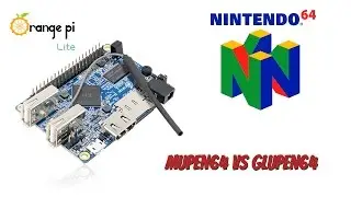 Retrorange Pi - Mupen64 vs Glupen64 - Emula&ccedil;&atilde;o do Nintendo 64 - Orange Pi LITE