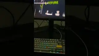 Creative Designer PC setup with colourful metal keyboard#shorts #shortsvideo#fyp #technology#gadgets