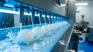 Inside a Modern Cheese Factory: From Fresh Milk to Stretchy Mozzarella (Full Process)