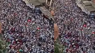 Massive protest demanding rollback of CAA, NRC