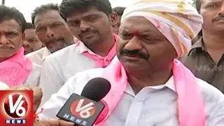 TRS Candidate Challa Dharma Reddy Face To Face On Parakala Election Campaign | V6 News