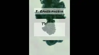 WOW!! 😳10 Rare Phobias!😖😱 #psychology #psychfacts #psych #phobia #kksmindtreats #subscribe #viral