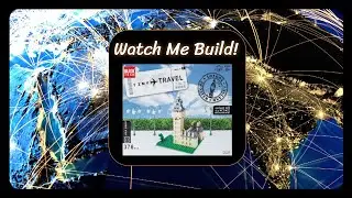 Watch Me Build! Tiny Travel - Block Tech - Big Ben - With Music