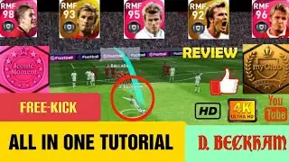 PES 2021 | ALL IN ONE - FREE KICK TUTORIAL | DAVID BECKHAM