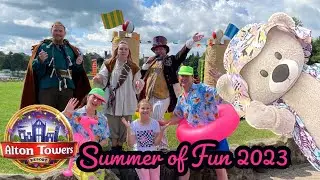 Alton Towers - Summer of Fun! Vlog 3rd August 2023