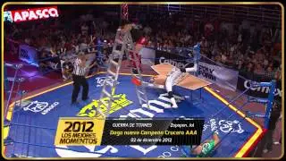 Daga Nuevo Campe&oacute;n Crucero AAA  - Lo Mejor del 2012 - Lucha Libre AAA