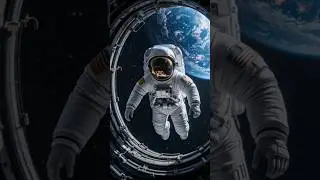 Astronaut Floating in Space&hellip; A Breathtaking View of Earth! 🌍🚀