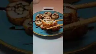 Crispy Chicken Sushi Rolls Made at Home 😍🍣 #Homemade #ChickenSushi #Sushi #food