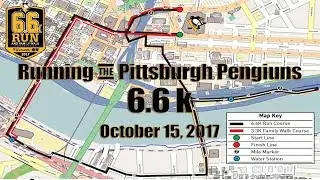 The Complete Run: Pittsburgh Penguins 6.6k Run October 15, 2017