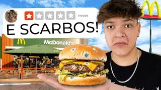 Am TESTAT Cel Mai PROST PRODUS De la Fast Food!