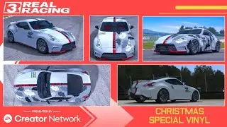 Real Racing 3 Customize Vinyl | Nissan 370Z Nismo With Christmas Special Vinyl | EA Creator Network