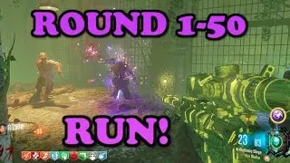 ZETSUBOU NO SHIMA ROUND 1-50 RUN! NO PERKAHOLIC, BLACK OPS 3 ZOMBIES!
