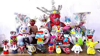 Ayo! Unboxing ondel ondel mini, Ondel Ondel Betawi, Barongsai, Cinnamorol, Pokemon, Ondel ondel Lucu