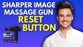 NEW! Sharper Image Massage Gun Reset Button FIX (2025) 💪 | Quick Troubleshooting & Reset Guide!